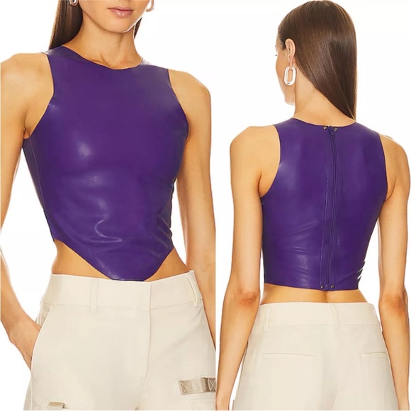 Miaou Jinx Latex Top Revolve - Picture 4 of 6